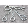 Fastener Metal Spring Lock Hitch Pin Hair Clip Double Winded Rigging
